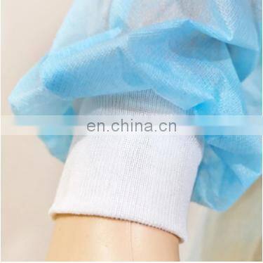 SMS/PP/PP+PE Isolation Gowns Knitted Cuff /Elastic Cuff Manufacturer photo-5