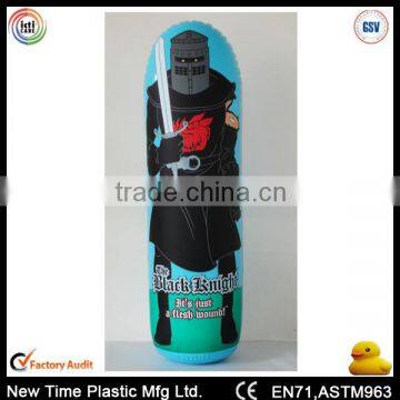 pvc standing inflatable punching bag for children