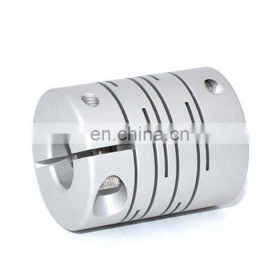 DIC Aluminum Alloy Parallel Lines Top Tight Series Flexible Coupling Servo Shaft Coupling Helical Coupling photo-2