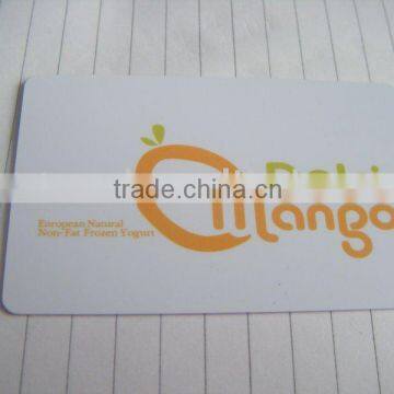 Best selling PVC barcode card