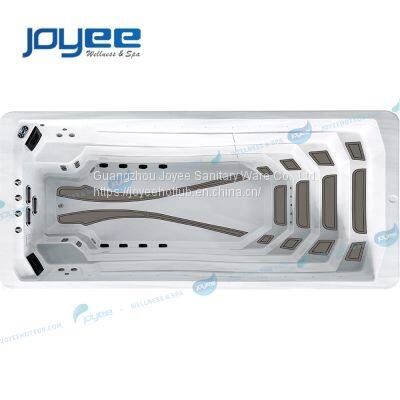 JOYEE Endless Pool Spa Swimming Pool Hydro Whirlpool 2 Person BalBoa System Massage Spa Hot Tub photo-2