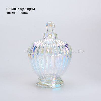 Clear Glass Candy Jar photo-3