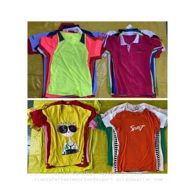 TOP A T Shirts thrift japan uk used clothing branded summer used clothes bales mixed used clothes men polo shirt in bulk