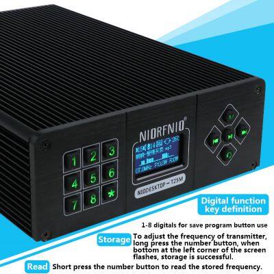 NIORFNIO NIO-T25M 25W FM Broadcast Transmitter for Drive-in Theaters, Self-driving Tours, Farms, and Small Communities photo-5