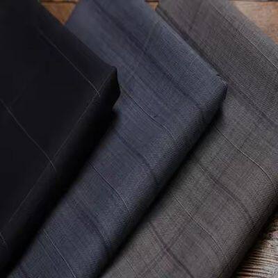 Wholesale Italian 180 Gsm Soft Blend Fabric 80% Wool 20% Poly Fabric for Formal Suit photo-3
