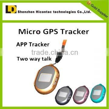 hot sale!!!!small satellite gps tracker/android/ios app tracker