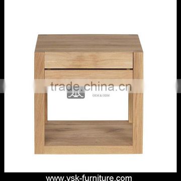 NI-160 Daily Home Bedroom Wood Bed Stand