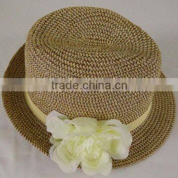 Fashion Summer Natural Straw Fedora Hat With a competitive price
