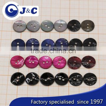 2015 Manufacture colourful Agoya shell buttons