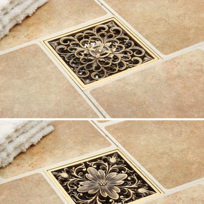 Antique Carved European-Style European-Style Odor-Proof Insect-Resistant for Modern Household Bathroom Hotel Shower Washing Machine