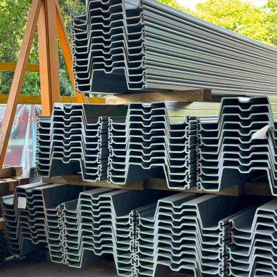 New Trend U Type PVC Vinyl Sheet Pile for Flood Protection Bulkhead ASTM Standard