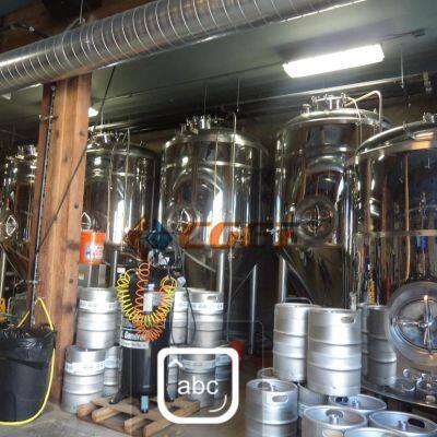 Stainless Steel Fermenter for Commercial Beer Production With Technical Support