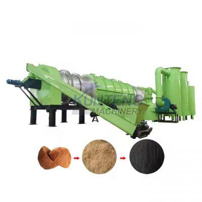 Coconut Shell Charcoal Hookah Machine Peanut Shell Carbonization Furnace