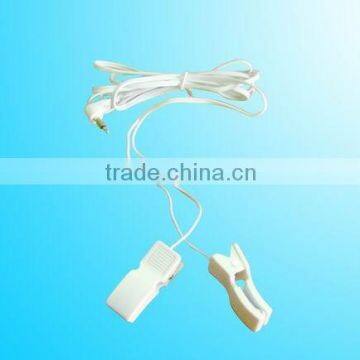 electronic medical ear clip lead wire