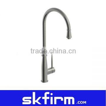 Deck mounted stainless steel type of water tap