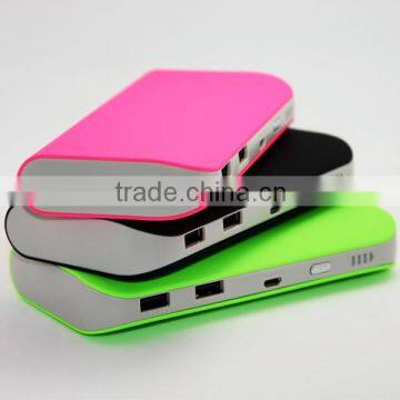 shenzhen power bank professional travel 10000 power bank with led light