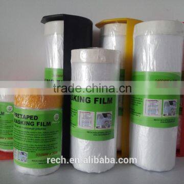 Most Popular Convenient Polyethylene Quality Costumized Protective Pretape Masking Film photo-2