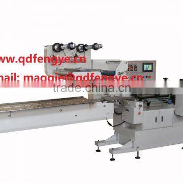 Auto Buns Wrapping Machine by Three Servo Motor