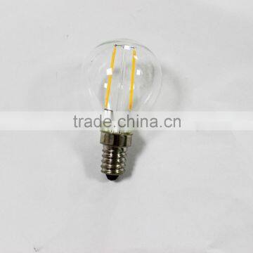 2016 New Product Hot Selling! G45 Led Lamp 2w E14 220v-240v Dimmable Led Filament Bulb With CE&RoHS 2Years Warantty photo-6