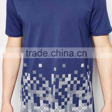 T-Shirt With Aztec Hem Print And Relaxed Fit photo-3