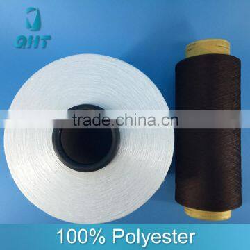 Low stretch textured 150D/48F 100% polyester yarn price in china