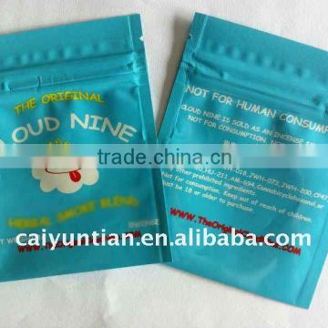 Aluminum Blue Sky Retro Bag Potpourri Zipper Bag 4.5 g Mini Bag Bob Barley photo-3