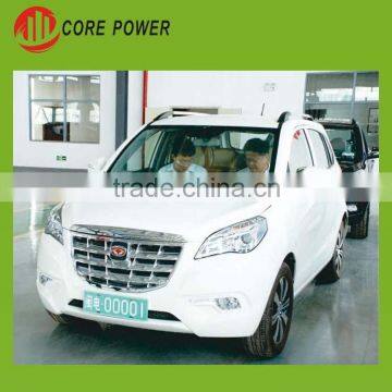 White color electric car 72V 5 seats City eco friendly EV car