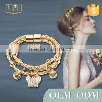 Factory Custom Fashion 925 Sterling Silver Bracelet and Bangle With AAA CZ Shine Plates photo-2