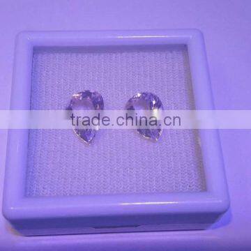Pear Shaped Morganite Gemstones