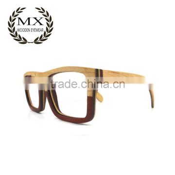 High quality wood frame glasses