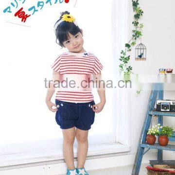 japan girl infants baby toddler clothing cute t-shirts border clothes Japanese high quality wholesale products