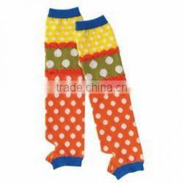 Japanese wholesale products cute and high quality infant wear kids clothes baby and toddler leg warmers polka dot made in Japan