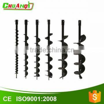 Agricultural tool ground hole drill earth auger with ice auger drill bits