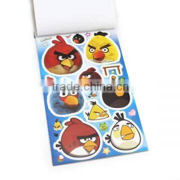 Factory cheap Children Sticker Book/ High quality sticker book