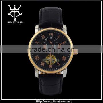 Hot Wholesale Mechanical IP-Rose Gold Business Men Watch Cases China Supplier