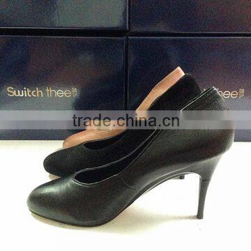 New tecnical uniform wear ladies office wear folding heels heels and flats foldable shoes