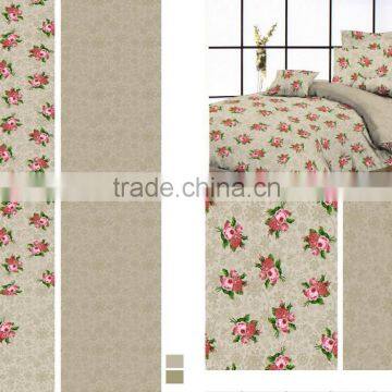World Luxury Beautiful Floral Designs Fabric for Bedding Set/duvet Cover