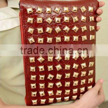 Hot Sale Fashion Rivet Luxury High Quality Clutch Bag