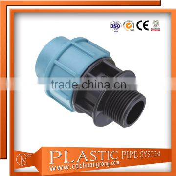 PP Compression Fitting for HDPE Pipe