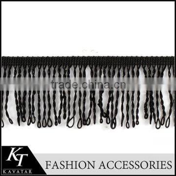 2015 Best china supplier fashion long tassel and fringe
