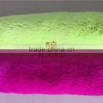 Factory direct sale Good quality Dyed Rex Rabbit Fur Skin Real Fur Skin