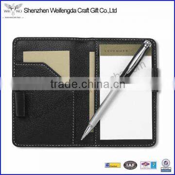 High-end New Arrival Handmade Personal Leather Memo Book Cover