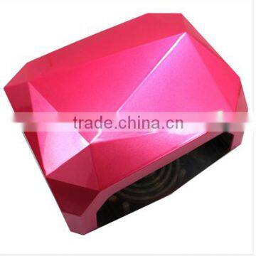 36W /18W/12W Wholesale cheap pink color CCFL LED UV nail lamp led gel nail polish dryer lamp with CE certificated