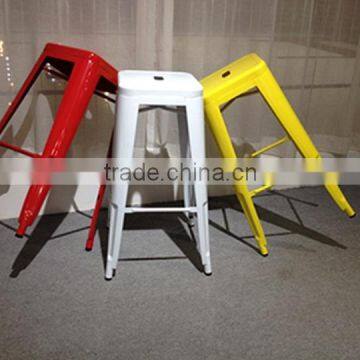 Vintage Kitchen Industrial Metal Singer Bar Stool and Chair HYX-806 photo-4