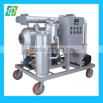 High Efficient Used Turbine Oil, Black Oil Purifier machine