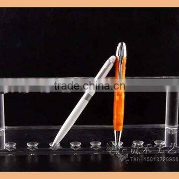 acrylic pen holder acrylic fountain pen display rack