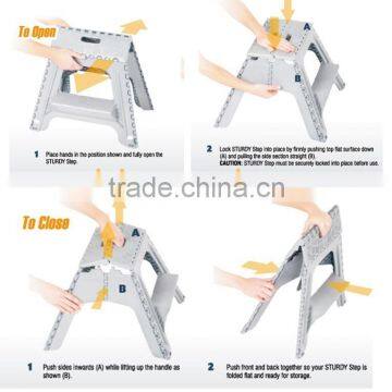Outdoor Furniture,Ez Folding Step Stool With One Step,2015 New Product photo-2