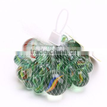 funny childhood quality high clear colored glass marbles with ASTM