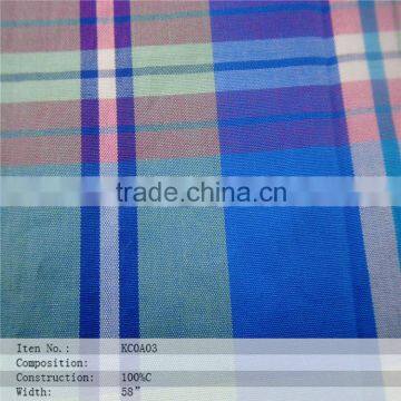 YARN DYED TEXTILE 100% COTTON HOT SALE