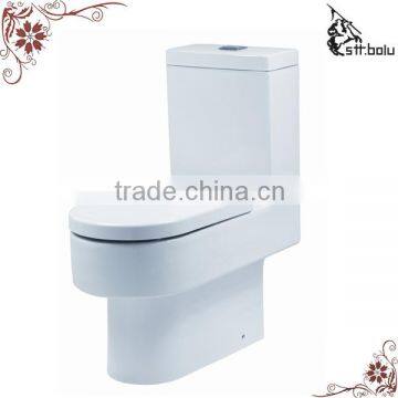 Ceramic material washdown toilet 2 piece wc